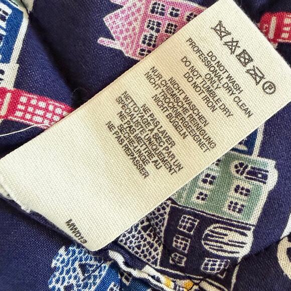 Mini Boden Girls Red Wool Coat with Quilted House Lining Size 11–12 Years Fall - Picture 10 of 10